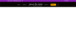 Desktop Screenshot of jesus4asia.org