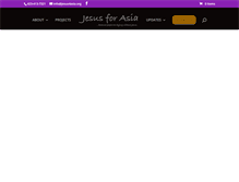 Tablet Screenshot of jesus4asia.org